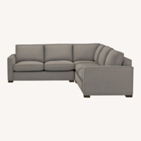 Room & Board MicroSuede Sectional Sofa