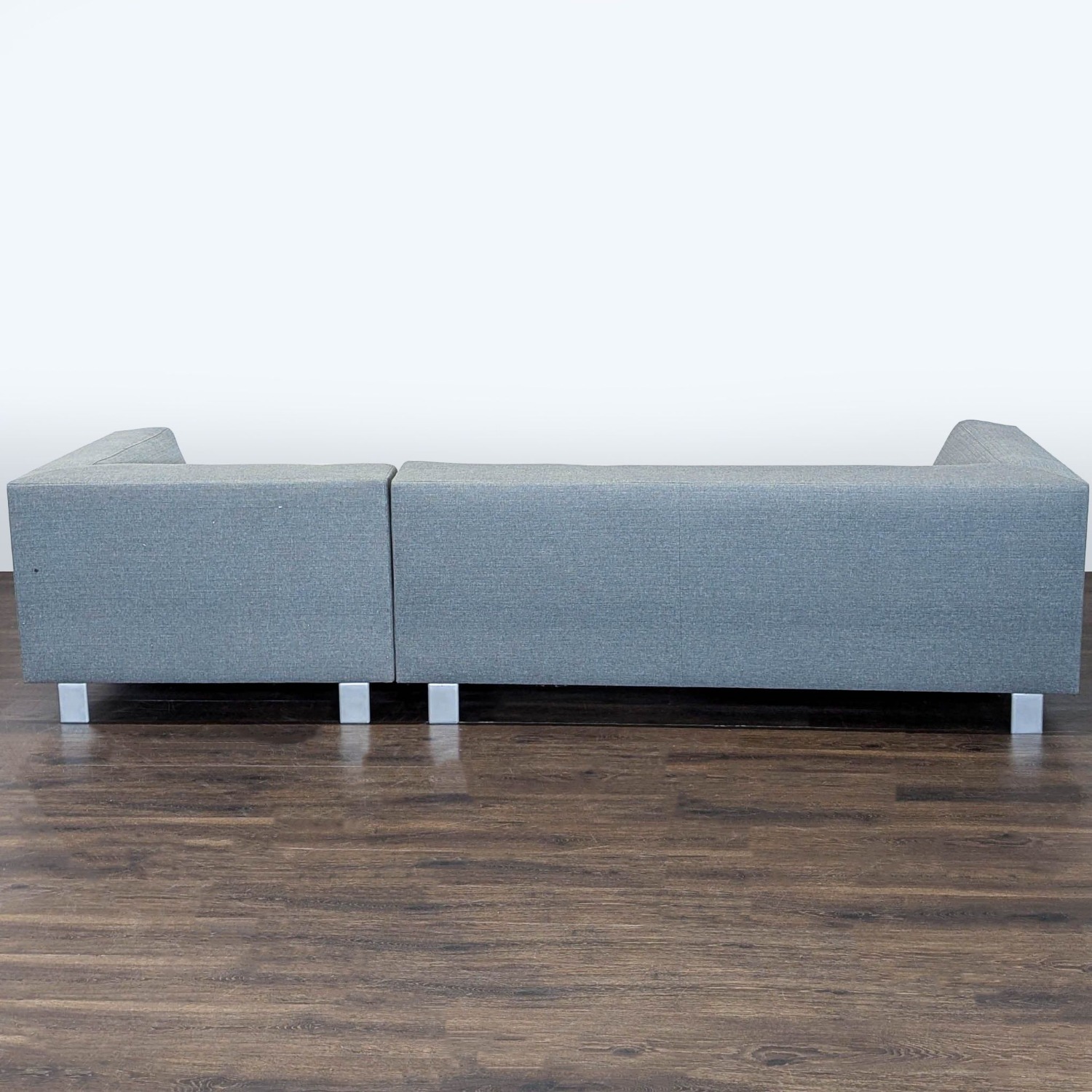 Room & Board Chelsea Modern Gray Sectional Sofa  - image-5