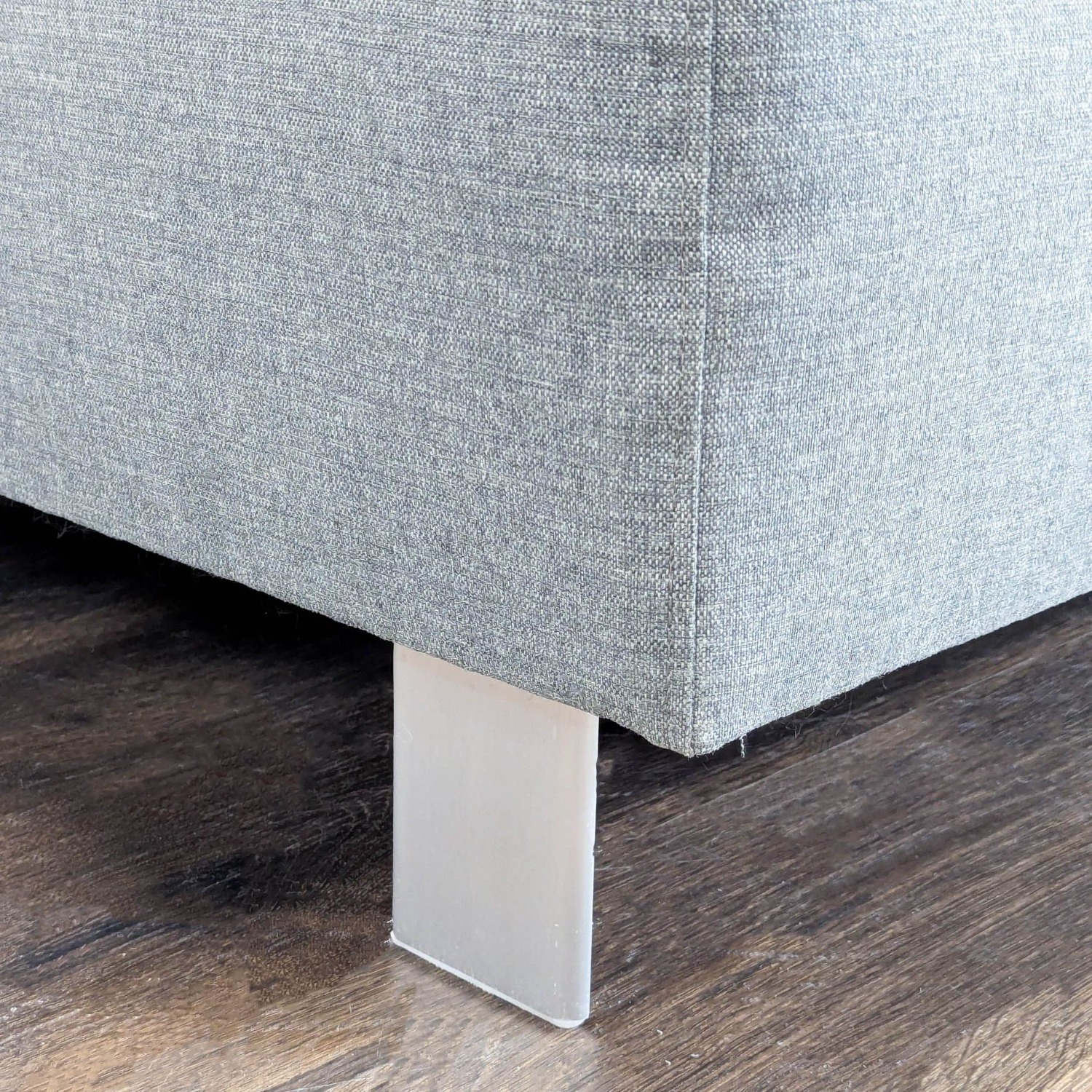 Room & Board Chelsea Modern Gray Sectional Sofa  - image-2