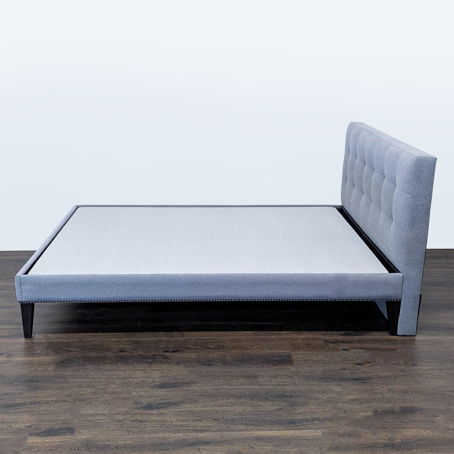West Elm Modern Upholstered Bed Frame  - image-7