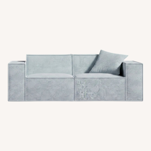 Used Rove Lab M1 Modern Hydrogen Blue Loveseat  for sale on AptDeco