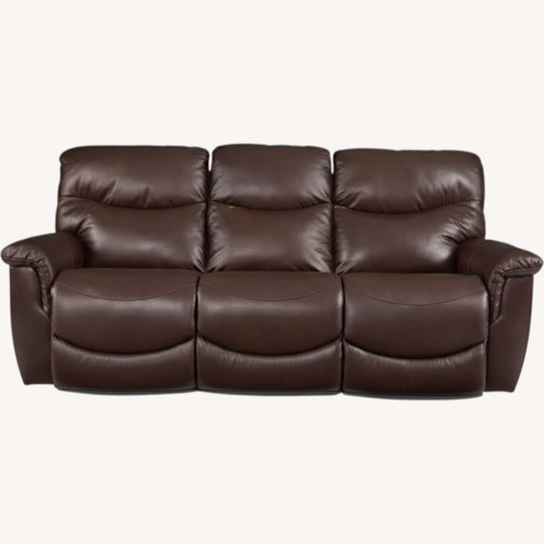 Used James Leather Power-recliner Couch for sale on AptDeco