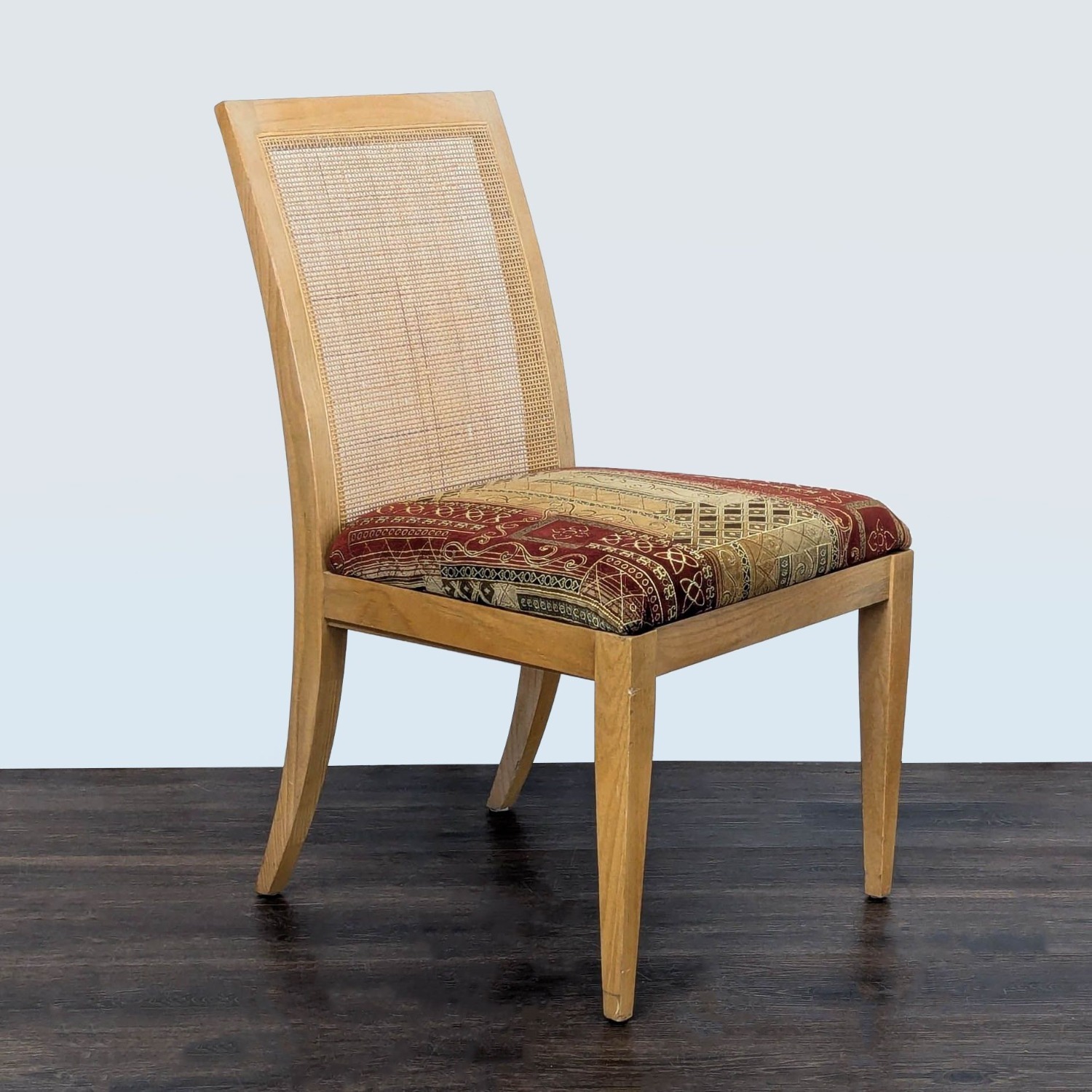Set of 6 Wood Upholstered Dining Chair  - image-15