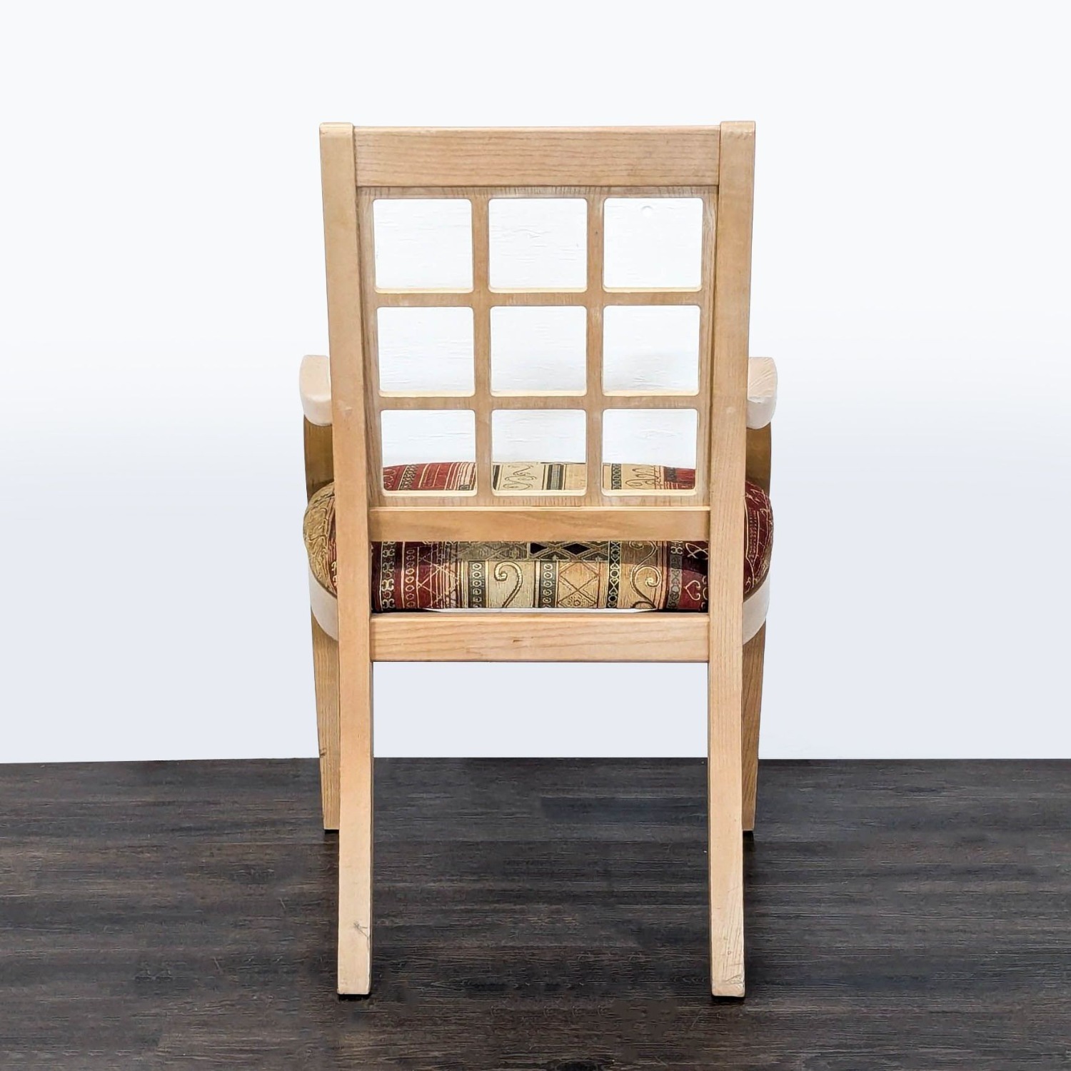 Set of 6 Wood Upholstered Dining Chair  - image-5