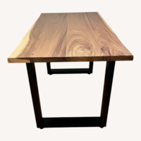 Custom Live Edge Wood Dining Table