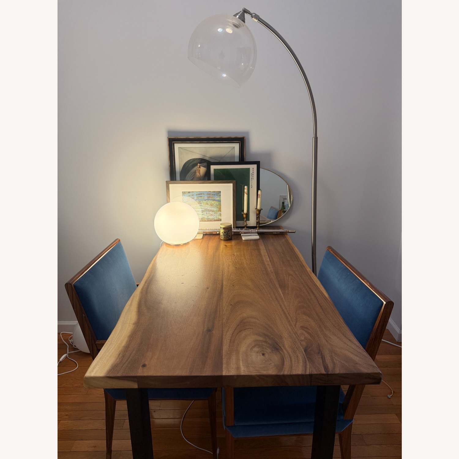 Custom Live Edge Wood Dining Table - image-1