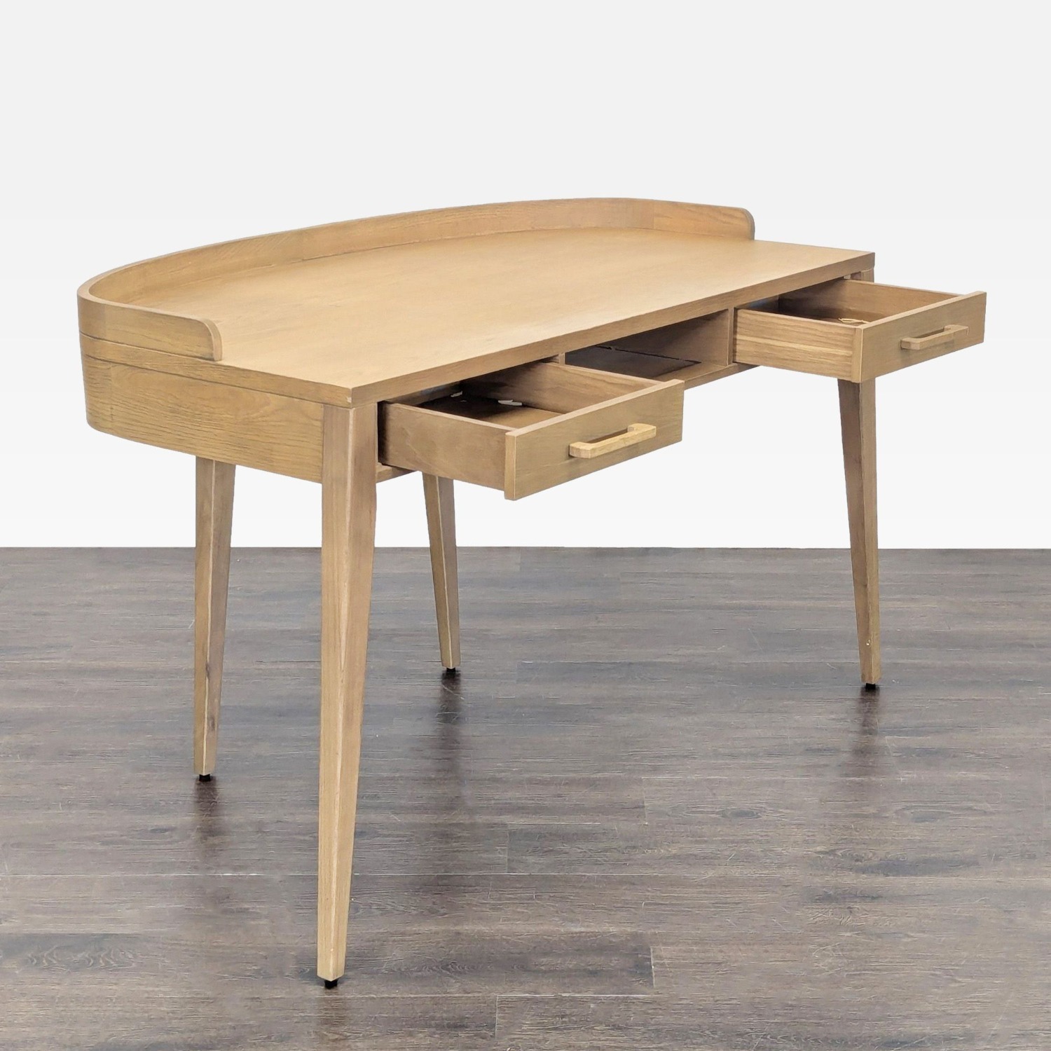 Four Hands Armstrong Modern Light Wood Desk  - image-12