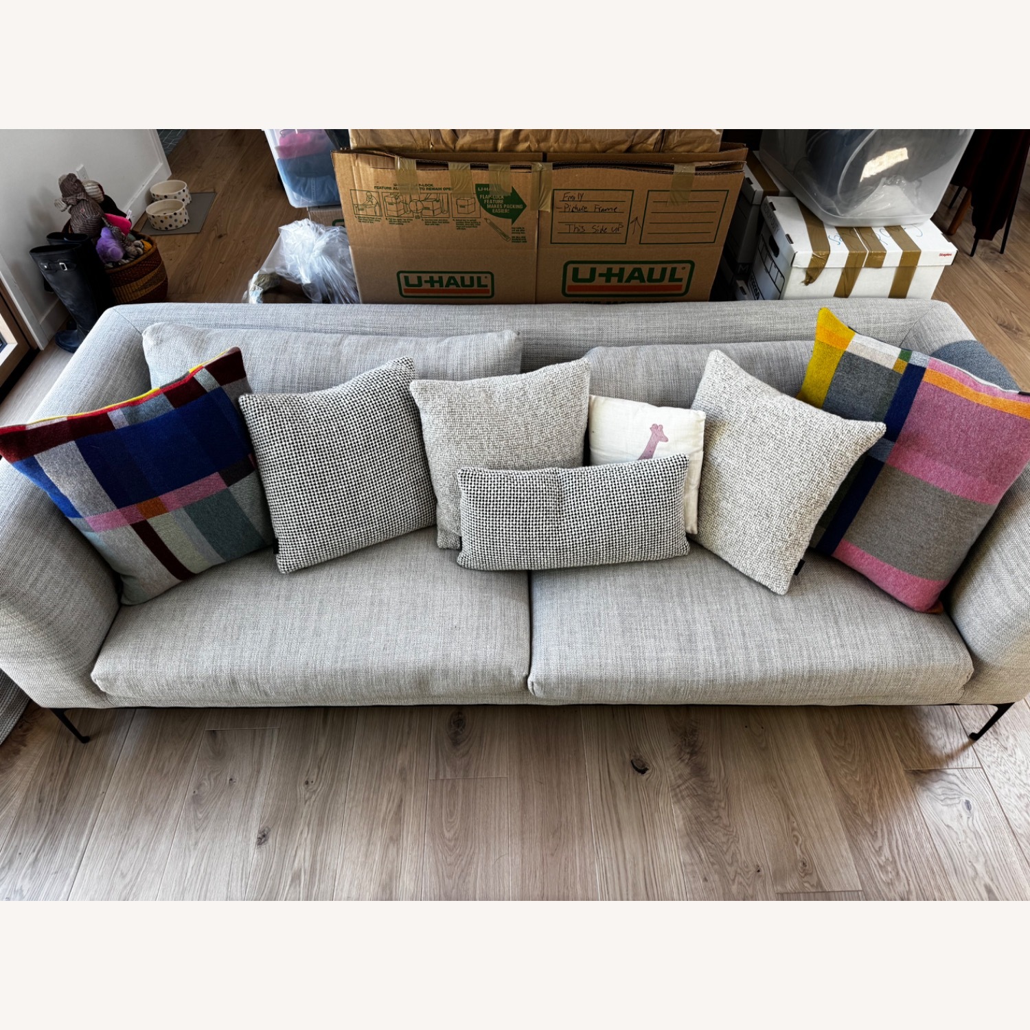 Design Within Reach Light Gray 3+ Seater Sofa - image-2