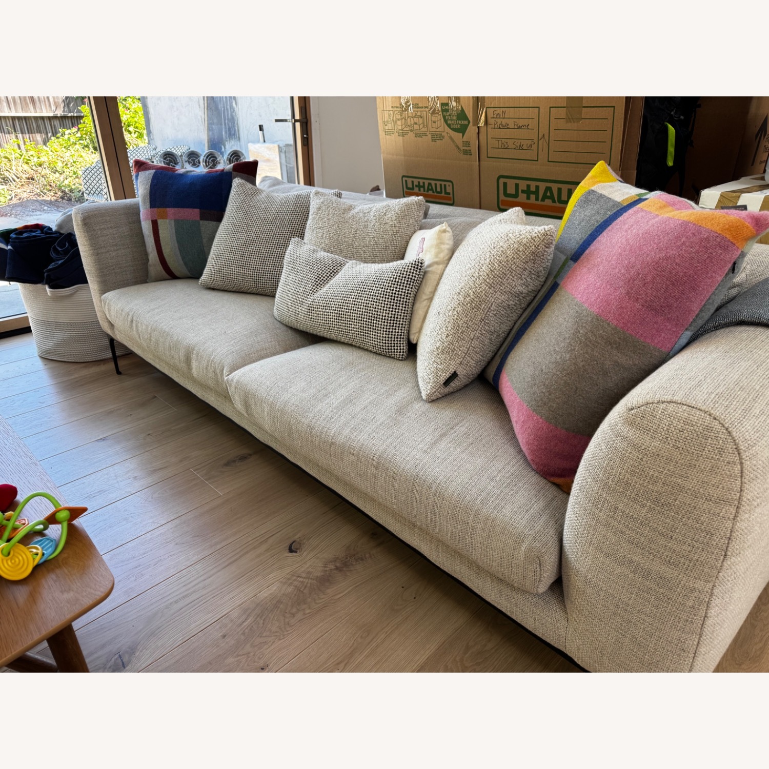 Design Within Reach Light Gray 3+ Seater Sofa - image-3
