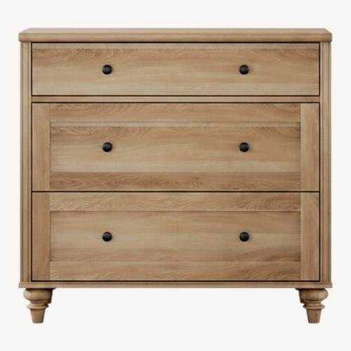 Used Scarlett Nightstand For Bedroom With 3 Drawers for sale on AptDeco