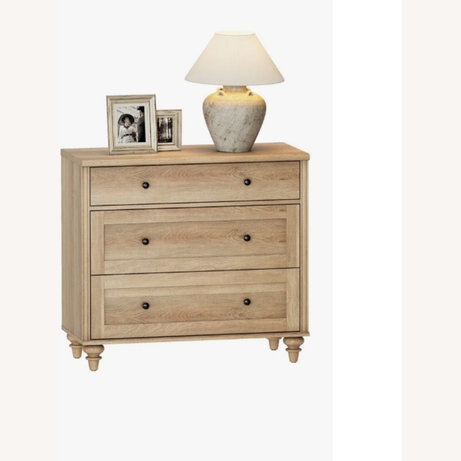 Scarlett Nightstand For Bedroom With 3 Drawers - image-14