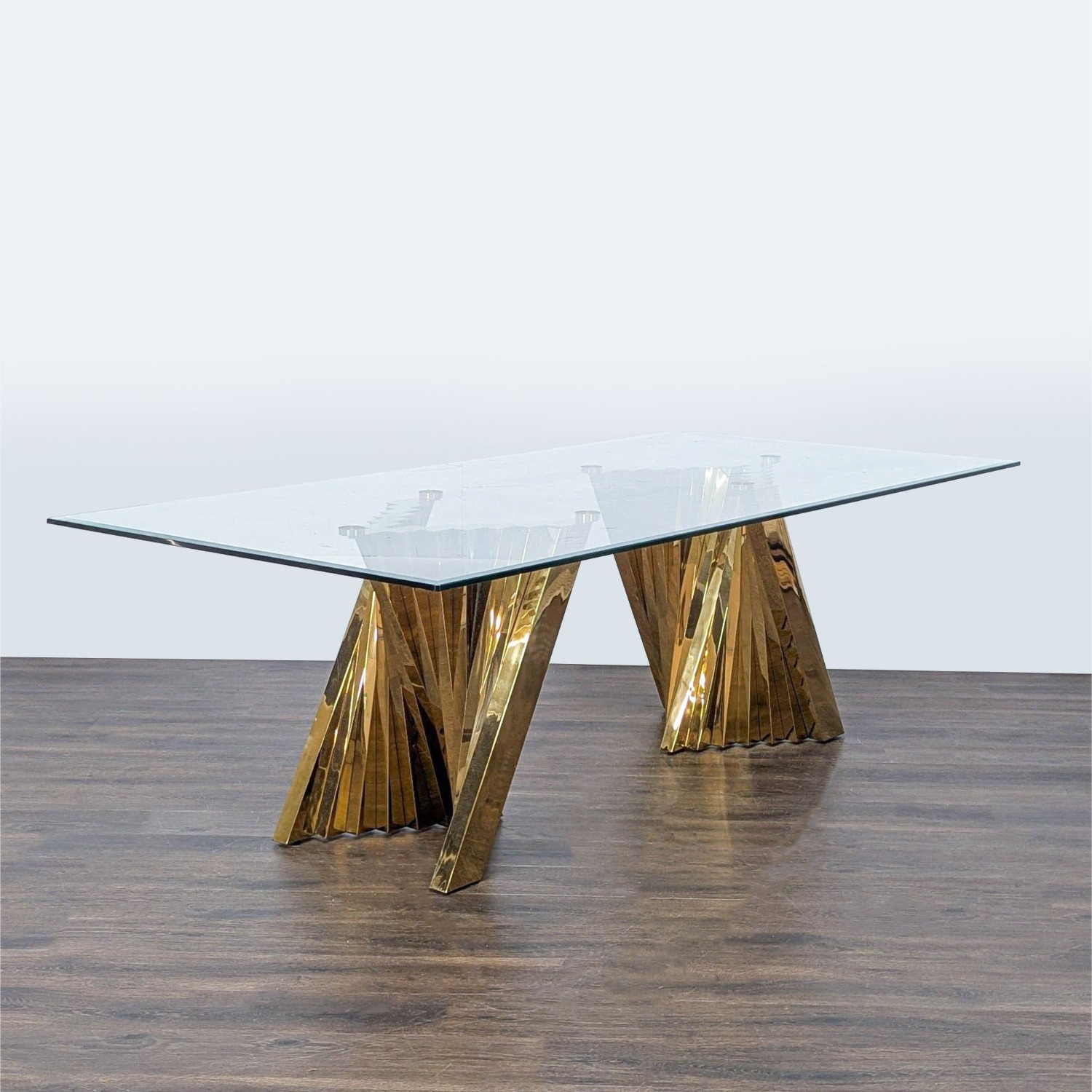 Willa Arlo Interiors Ammerman Glass Top Table - image-6