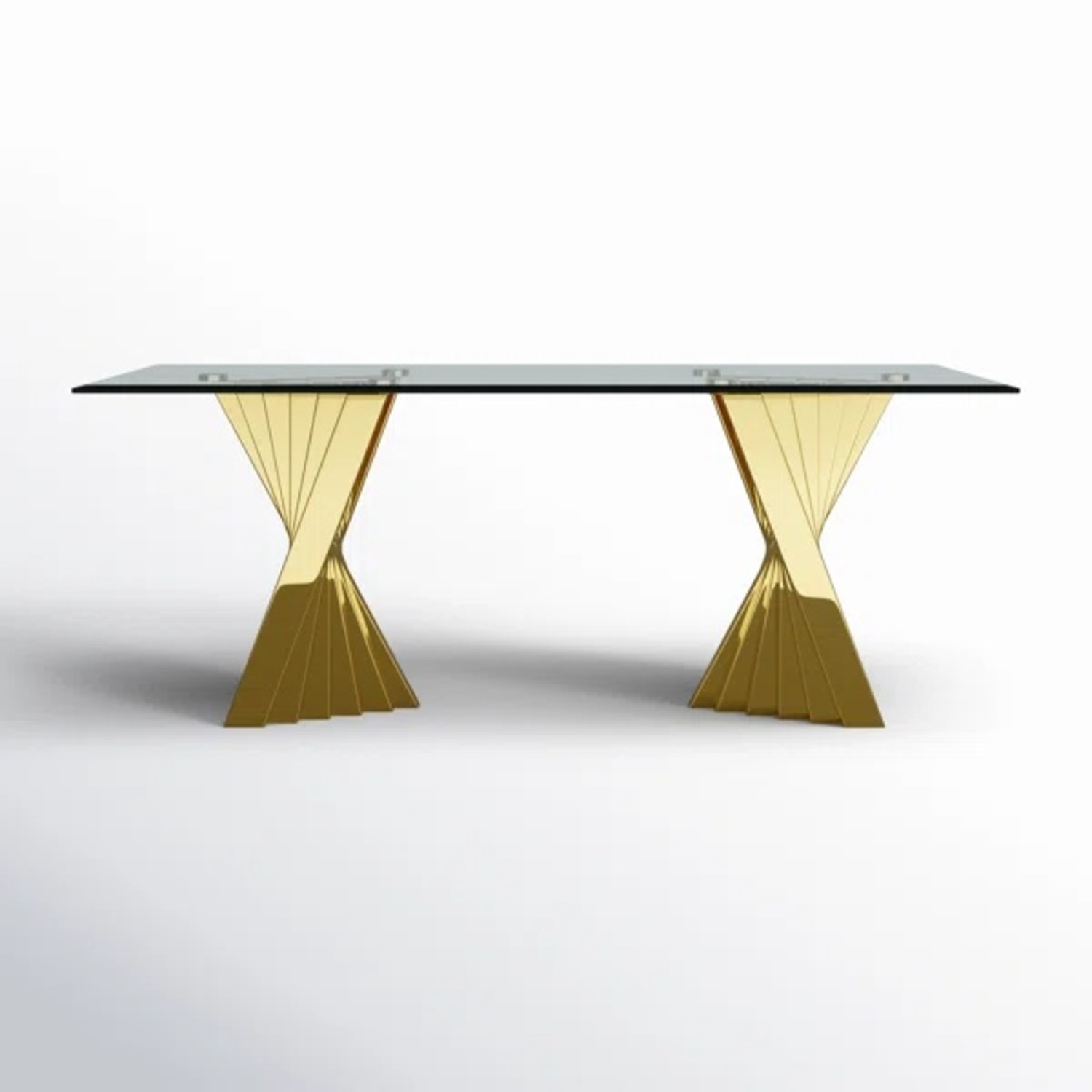 Willa Arlo Interiors Ammerman Glass Top Table - image-9