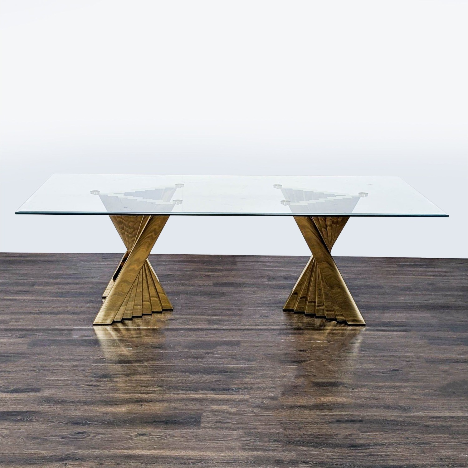 Willa Arlo Interiors Ammerman Glass Top Table - image-7