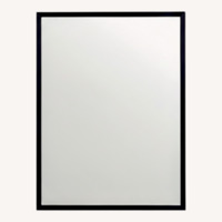 Bell Manufacturing Soho Black Metal Wall Mirror