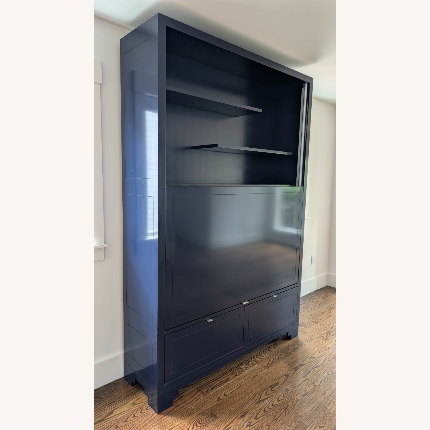 Custom Solid Wood Display Cabinet - image-4