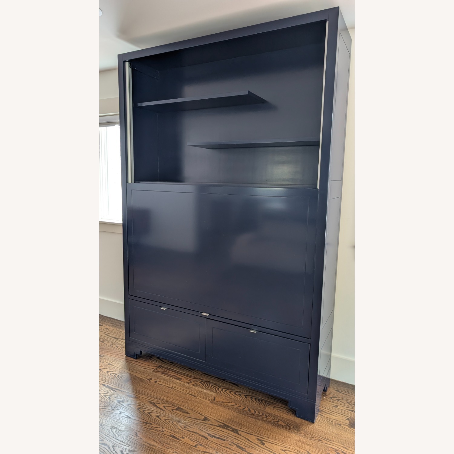 Custom Solid Wood Display Cabinet - image-3