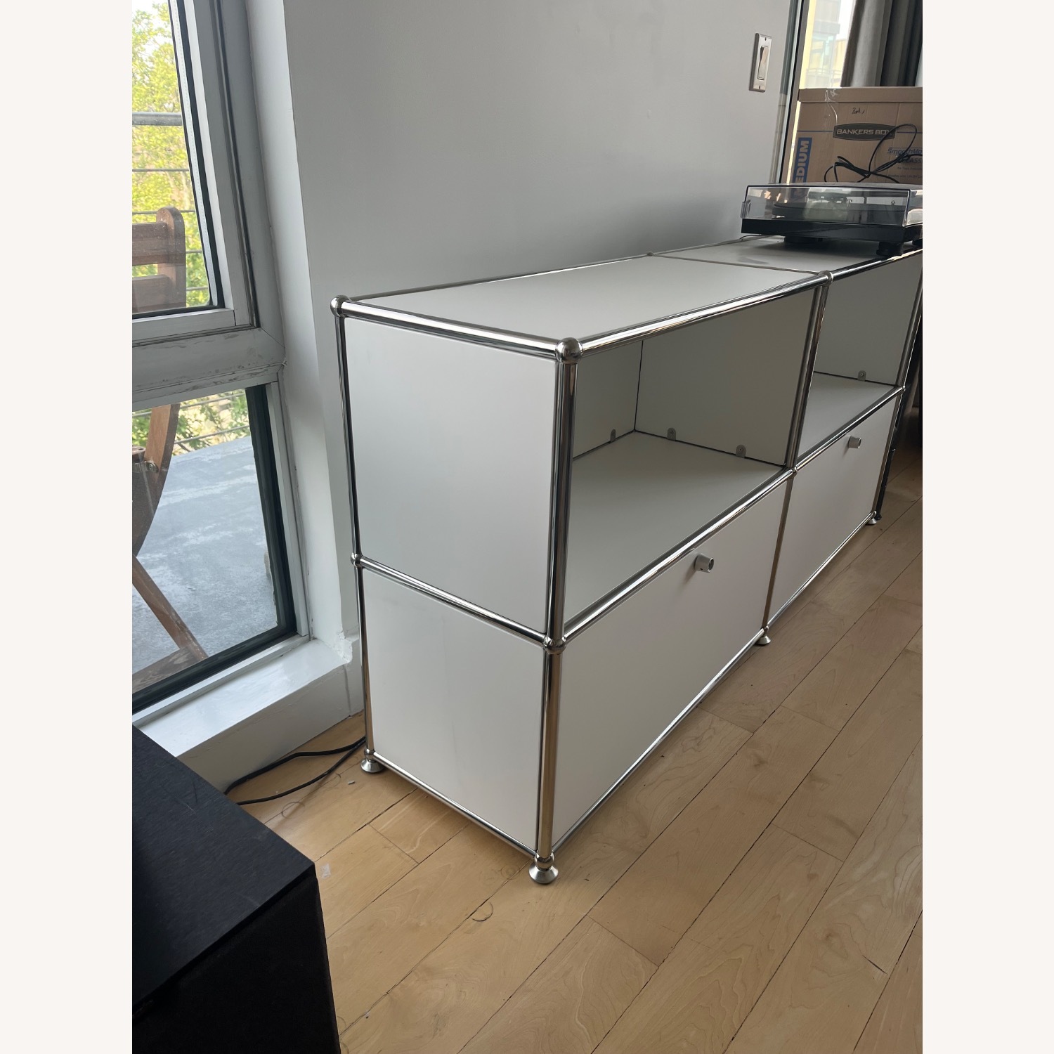 USM Modular Furniture White Console (Dupe) - image-3