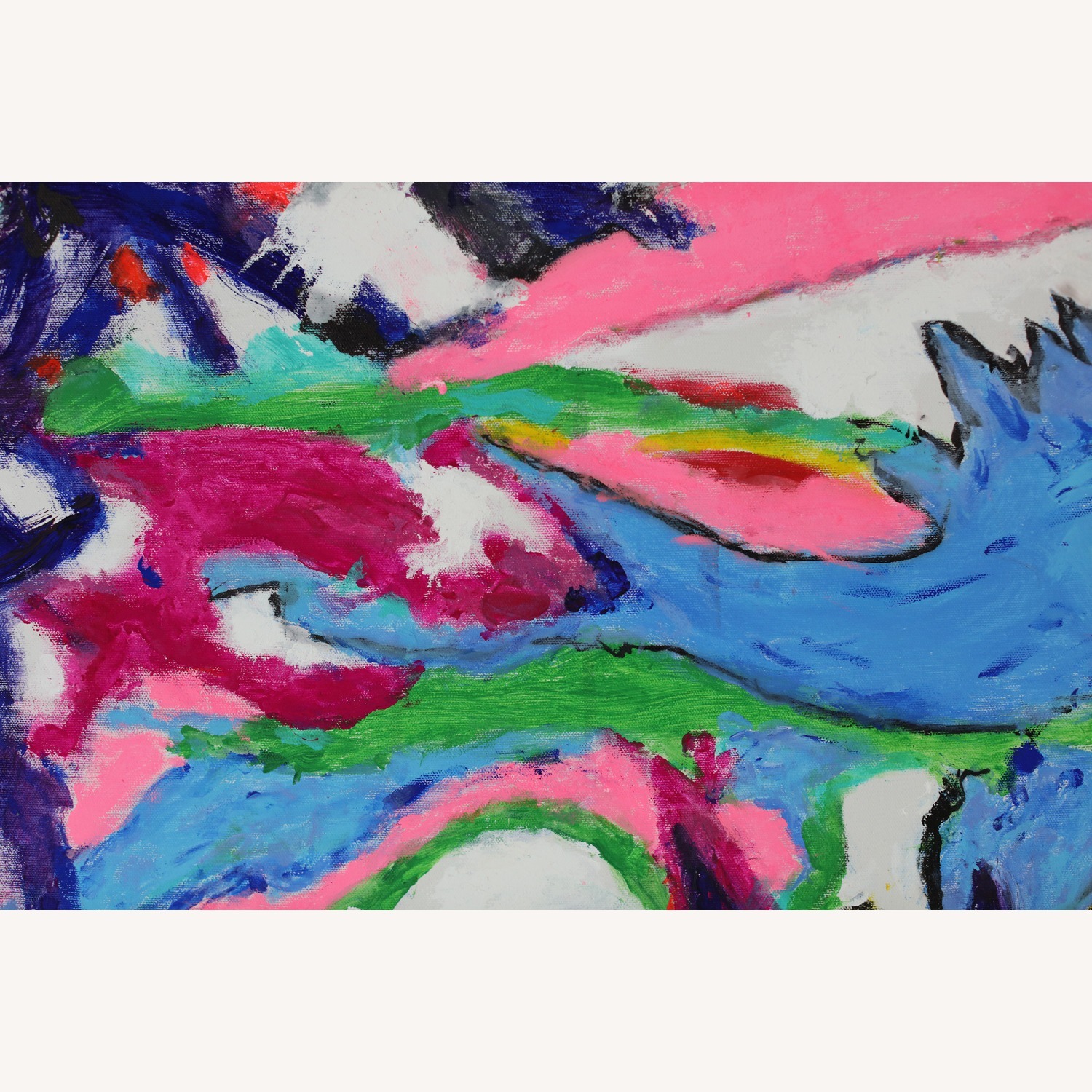 Original Abstract Acrylic Painting - image-5