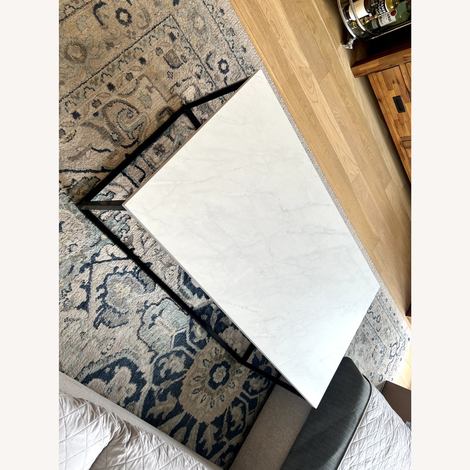 Target Faux Marble Coffee Table - image-4