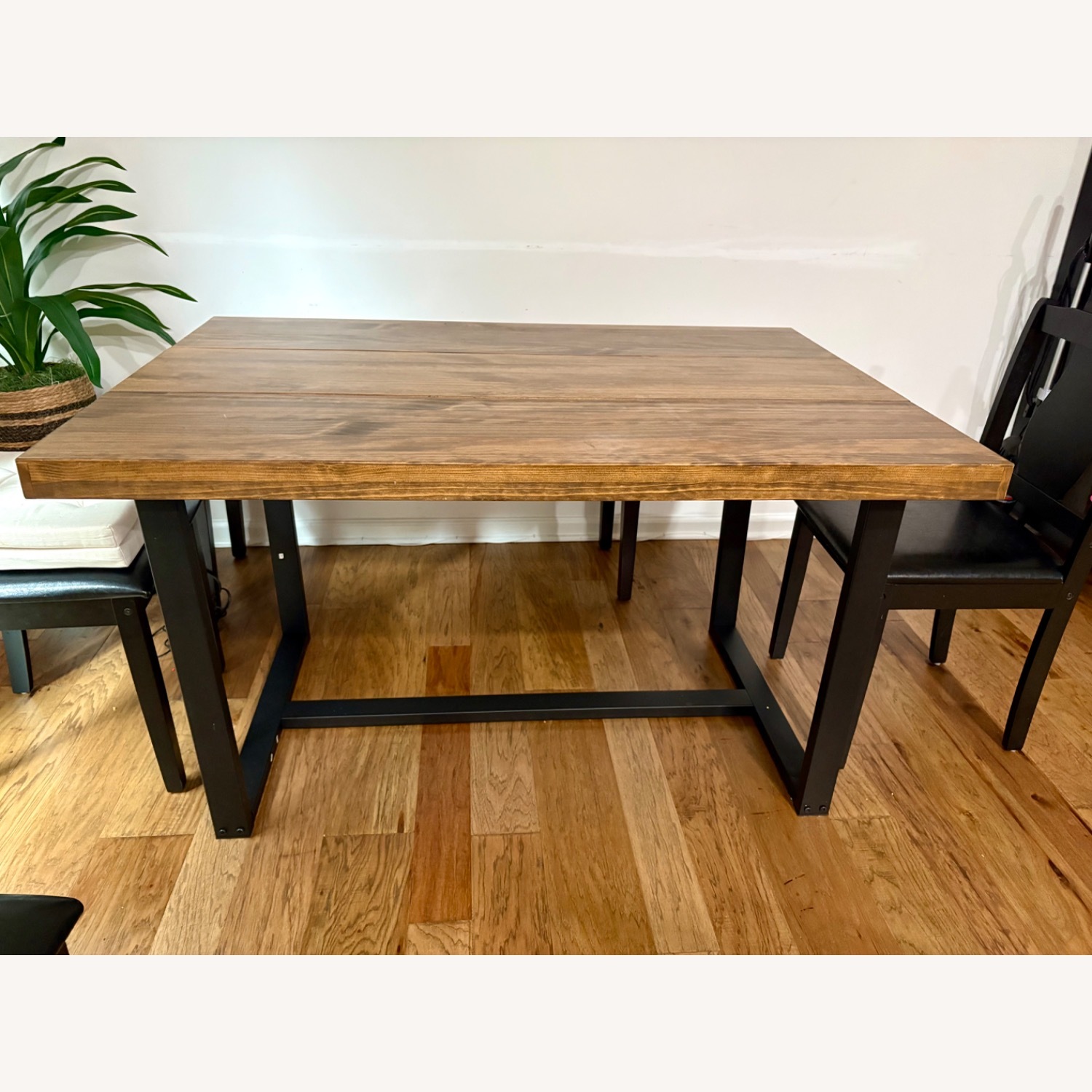Walker Edison Durango Dark Brown Wood Dining Table - image-1