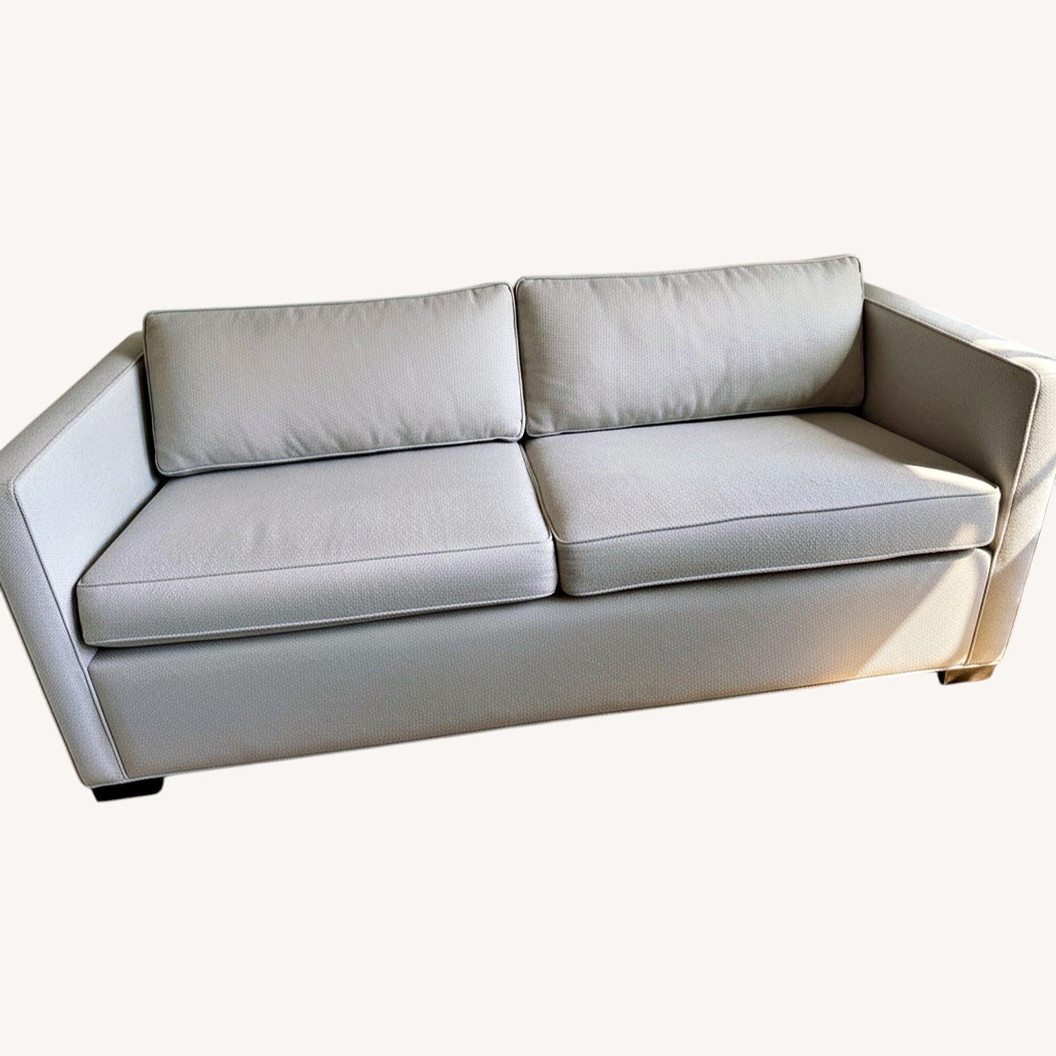 Carlyle Light Gray Fabric Sleeper Sofa - image-1