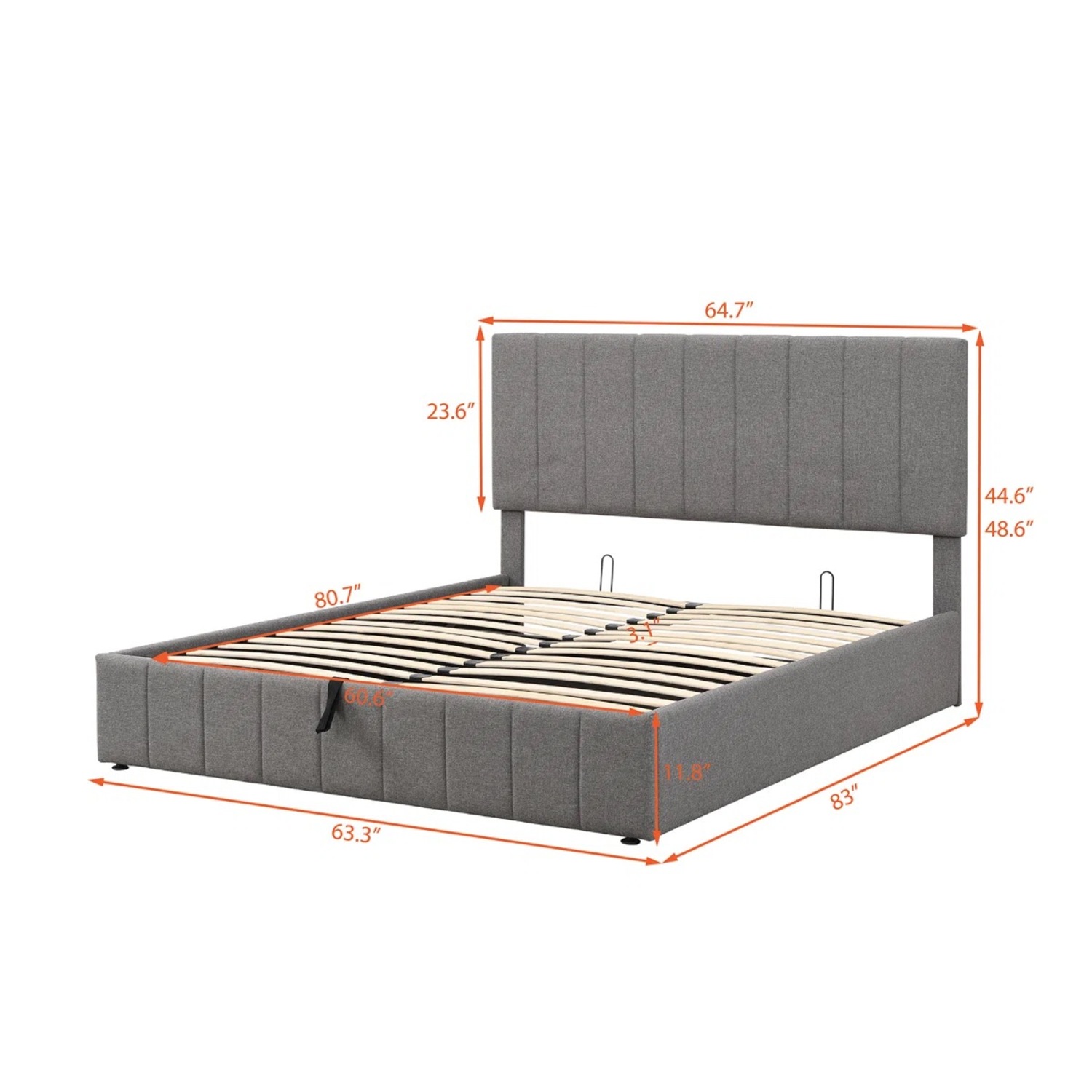 Wayfair Latitude Run Under Bed Storage Queen - image-5