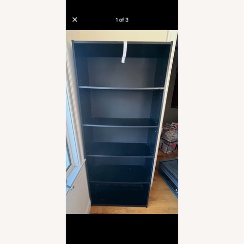 Used Black Bookcase for sale on AptDeco