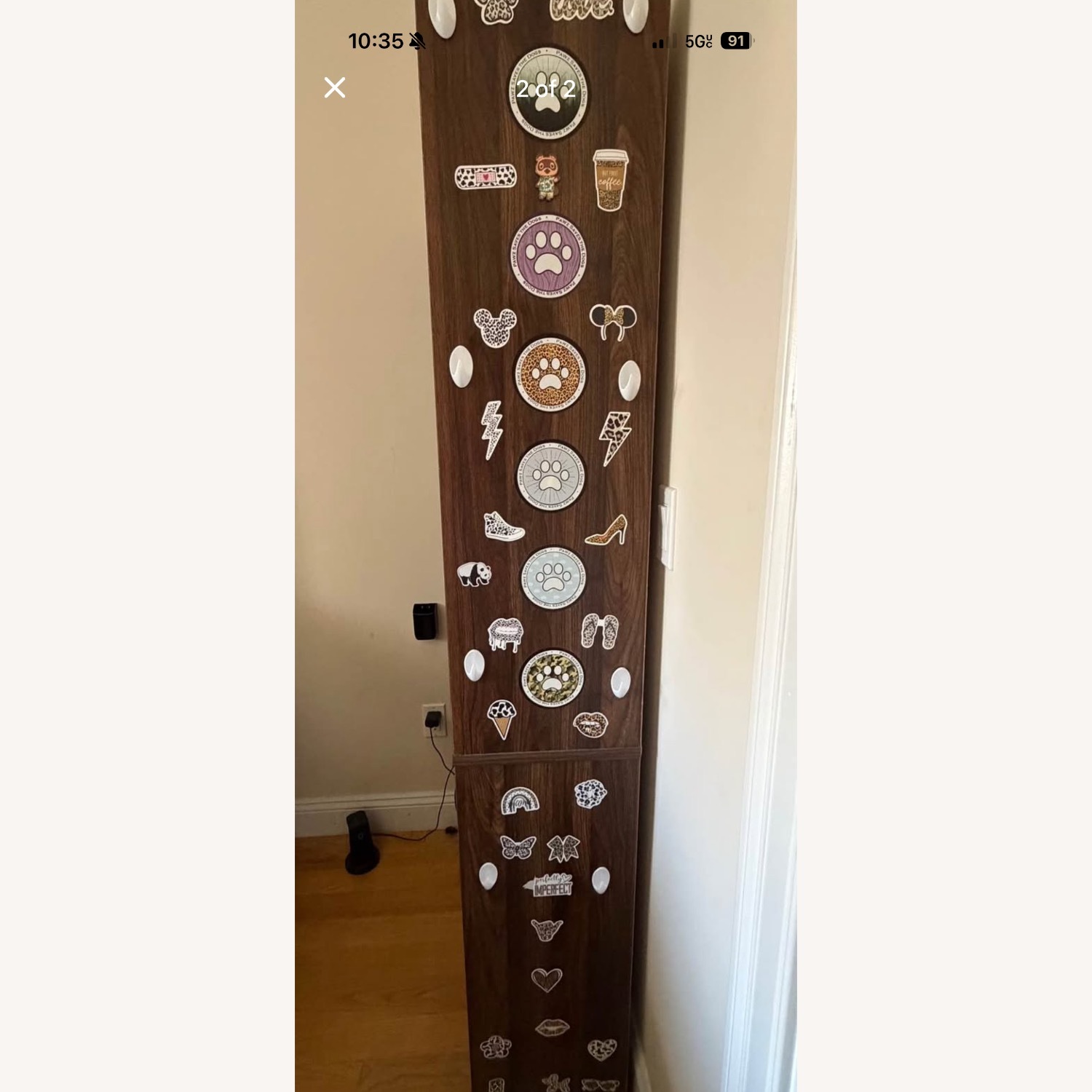 Dark Brown Bookcase - image-2