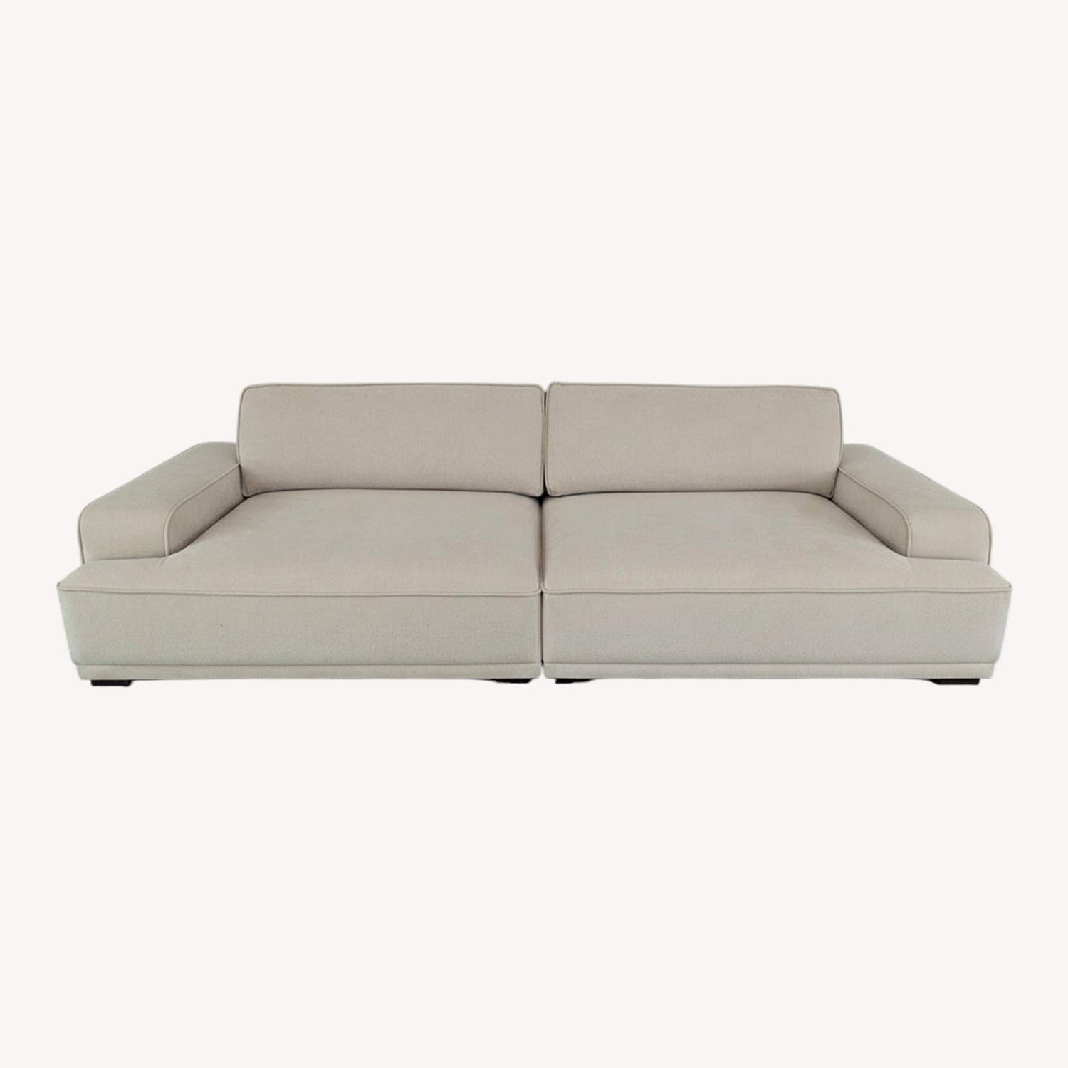 Two-Piece Sectional Sofa Seats 3+ - image-0