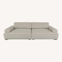 Two-Piece Sectional Sofa Seats 3+