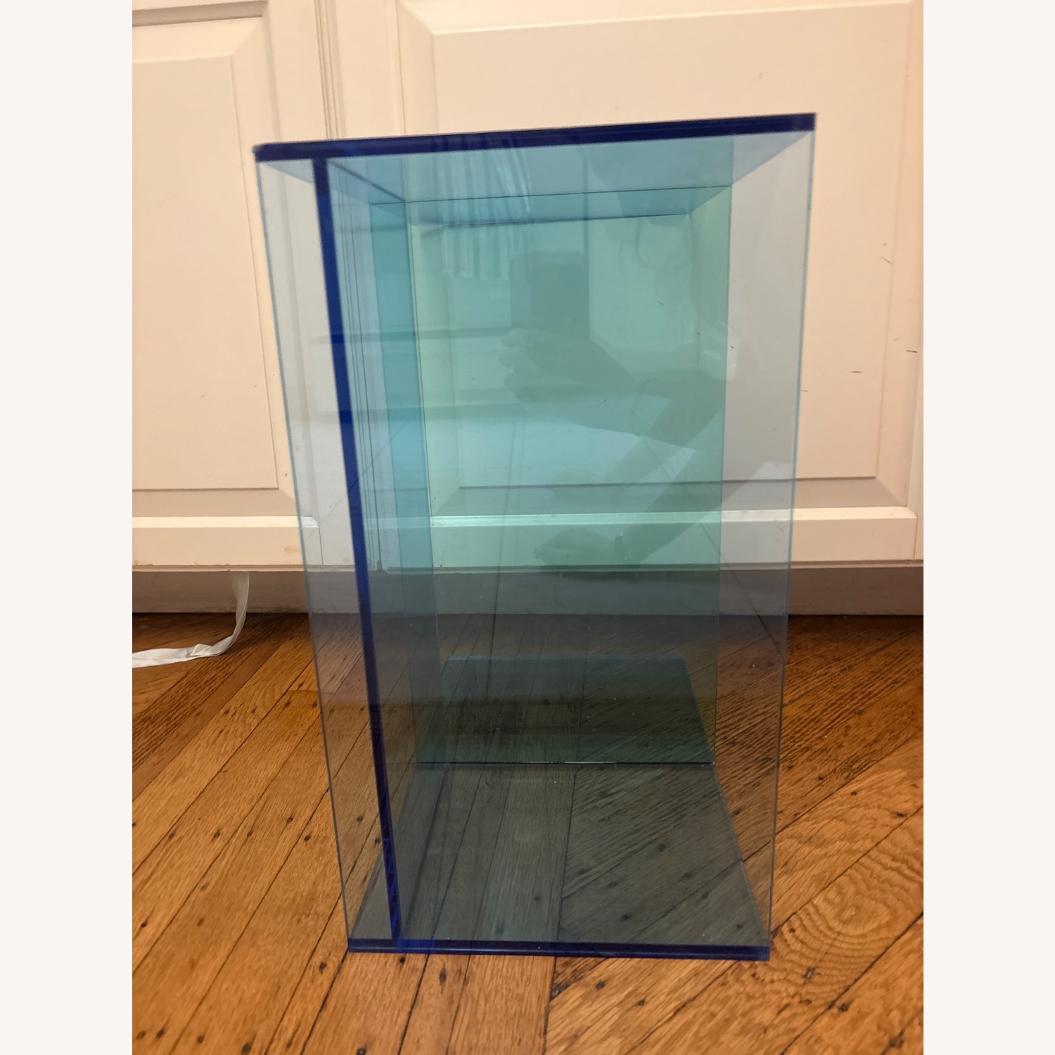 MoMA Blue Plastic Side Table - image-2