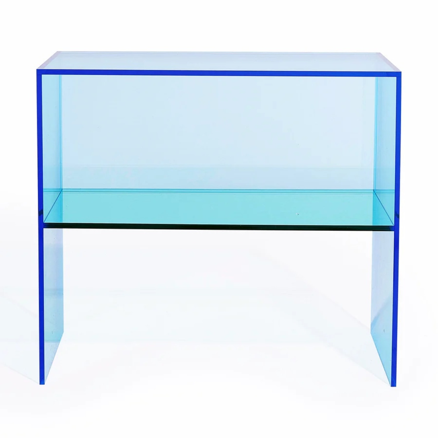 MoMA Blue Plastic Side Table - image-4
