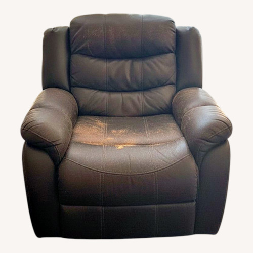 Used Dark Brown Recliner for sale on AptDeco