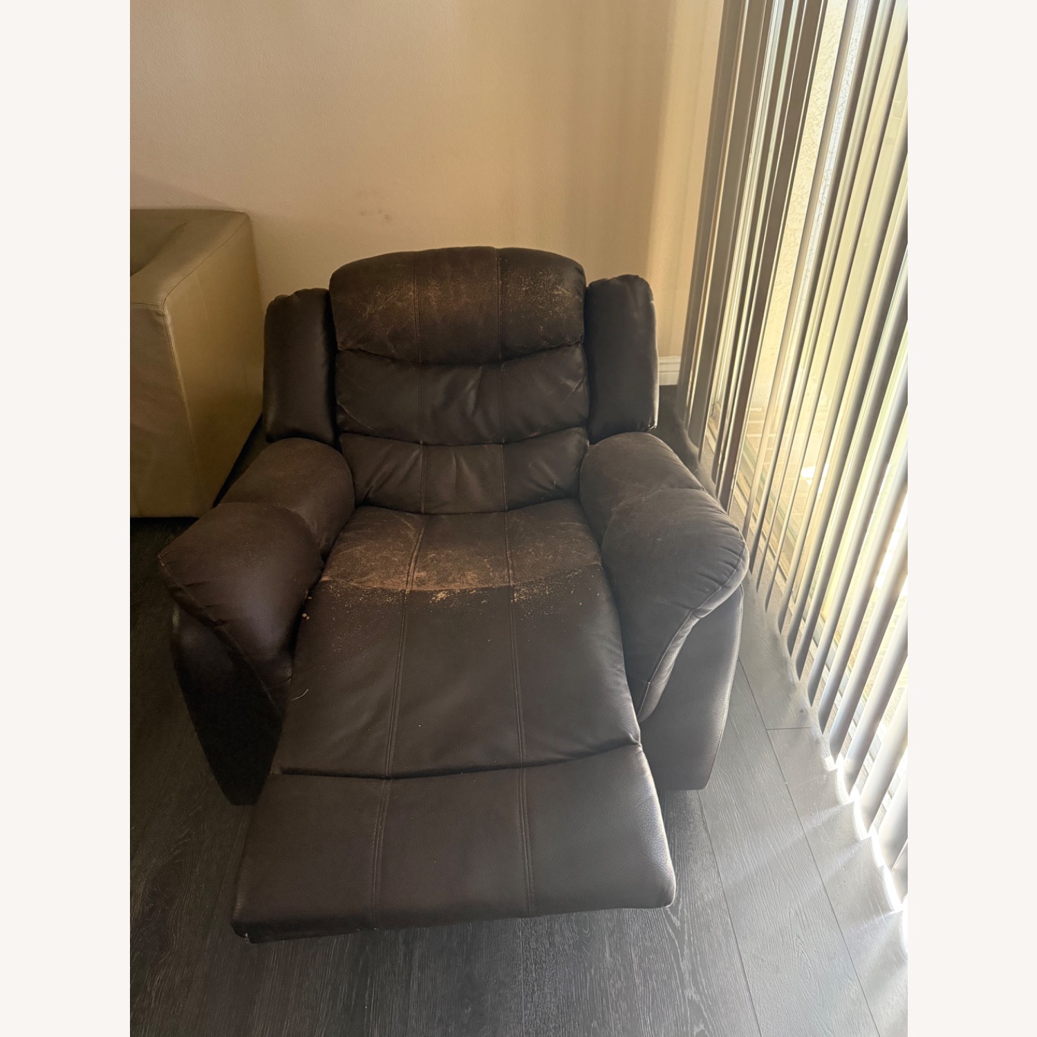 Dark Brown Recliner - image-5