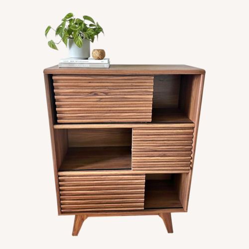 Used Dark Brown Wood Dresser for sale on AptDeco