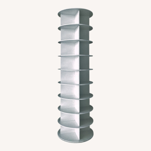 Used 9 Tier Rotating Shoe Rack Tower Lazy Susan for sale on AptDeco