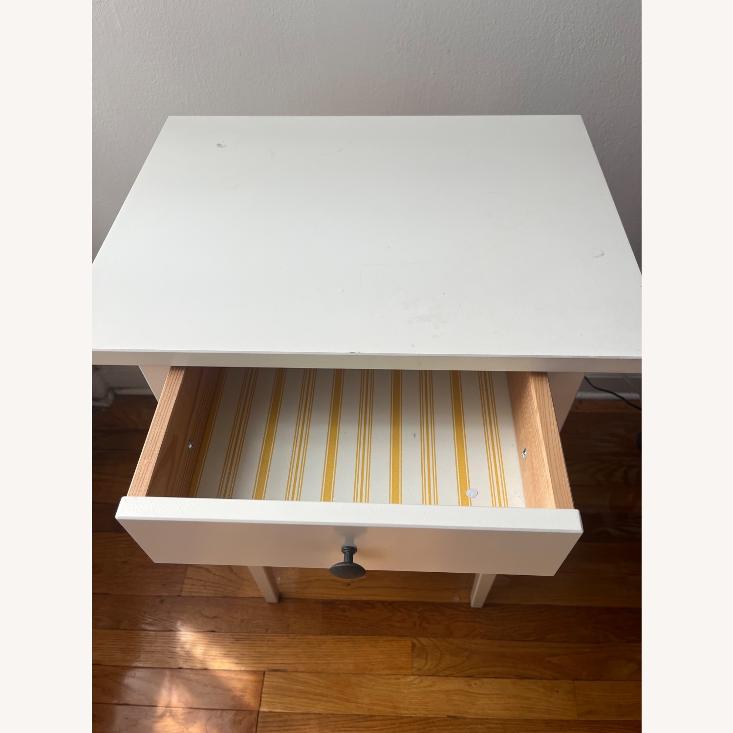 IKEA Hemnes White Wood Side Table - image-2