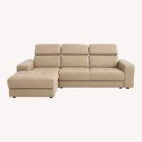 Estro Italian Leather 3+ Piece Sectional Sofa