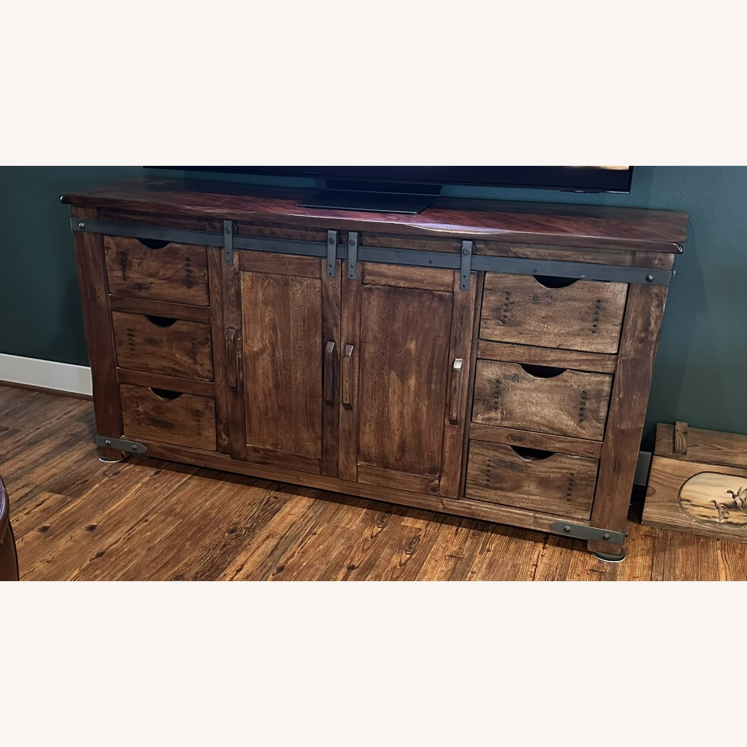 Barn Door Server / Cabinet - image-3