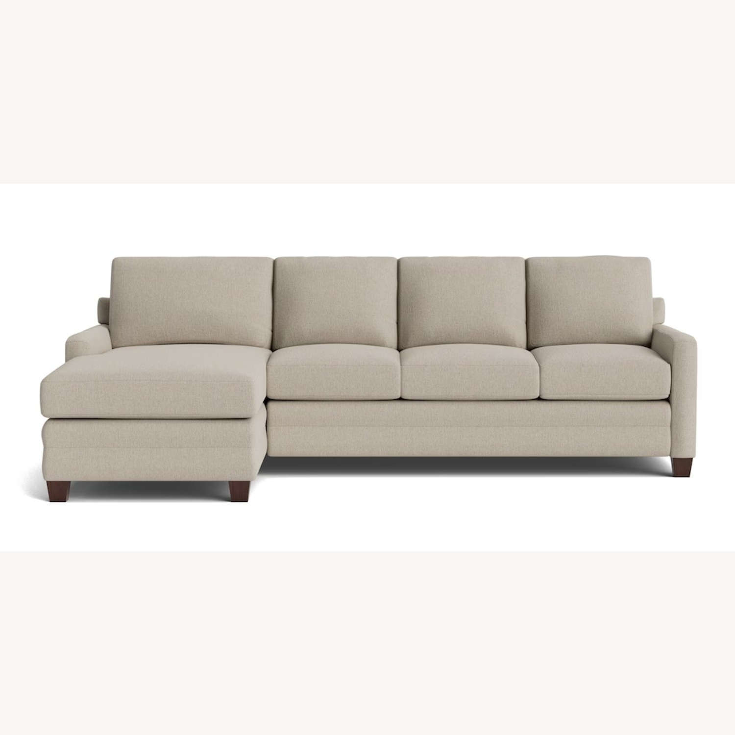 Bassett Natural Fabric Sleeper Sofa - image-7