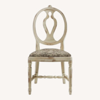 Arhaus Cecilia Natural Wood Dining Chairs