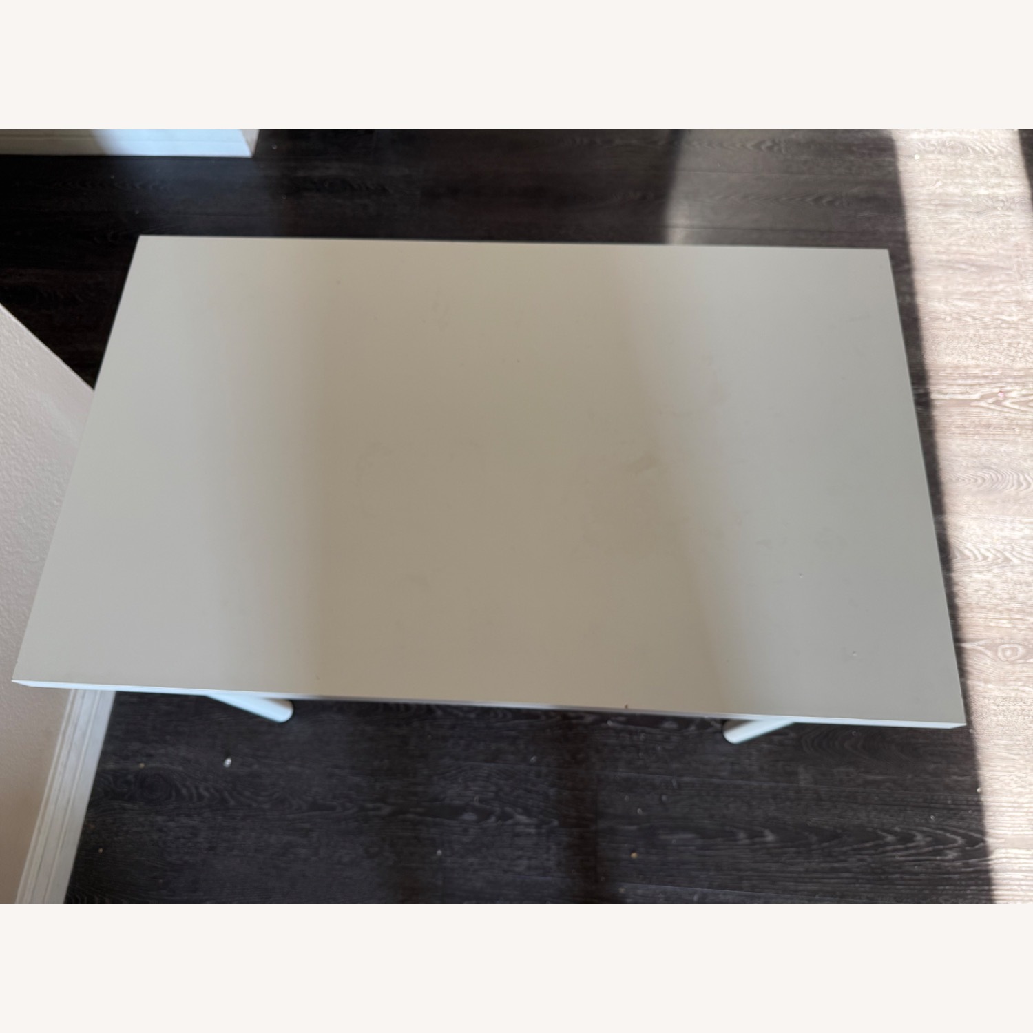 IKEA Black and White Wood Desk - image-2