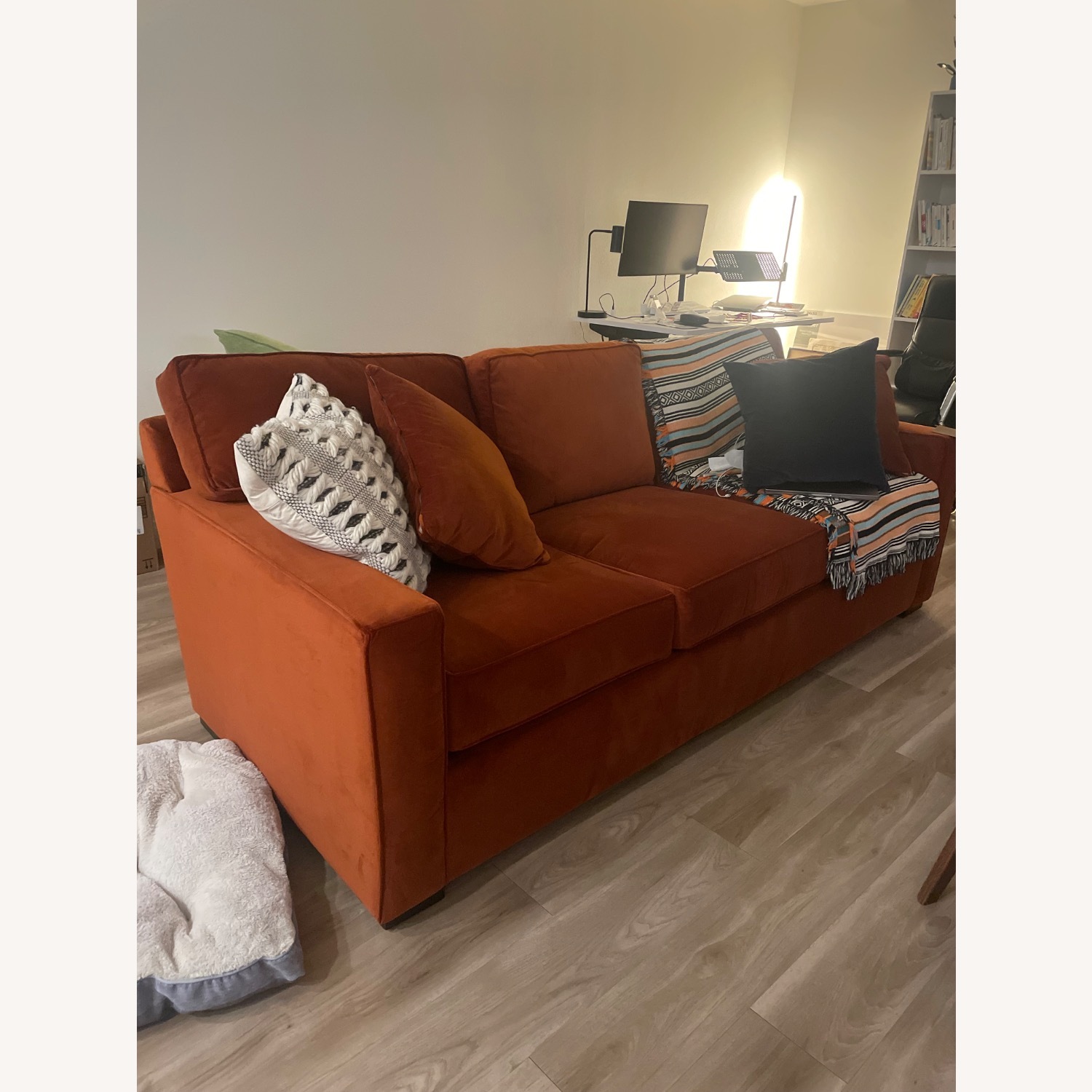 Radley 86" Fabric Queen Sleeper Sofa Bed - image-2