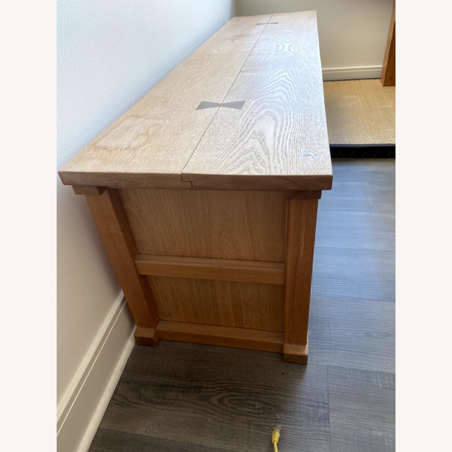 Japanese Tansu Style Shoe Bench - image-3