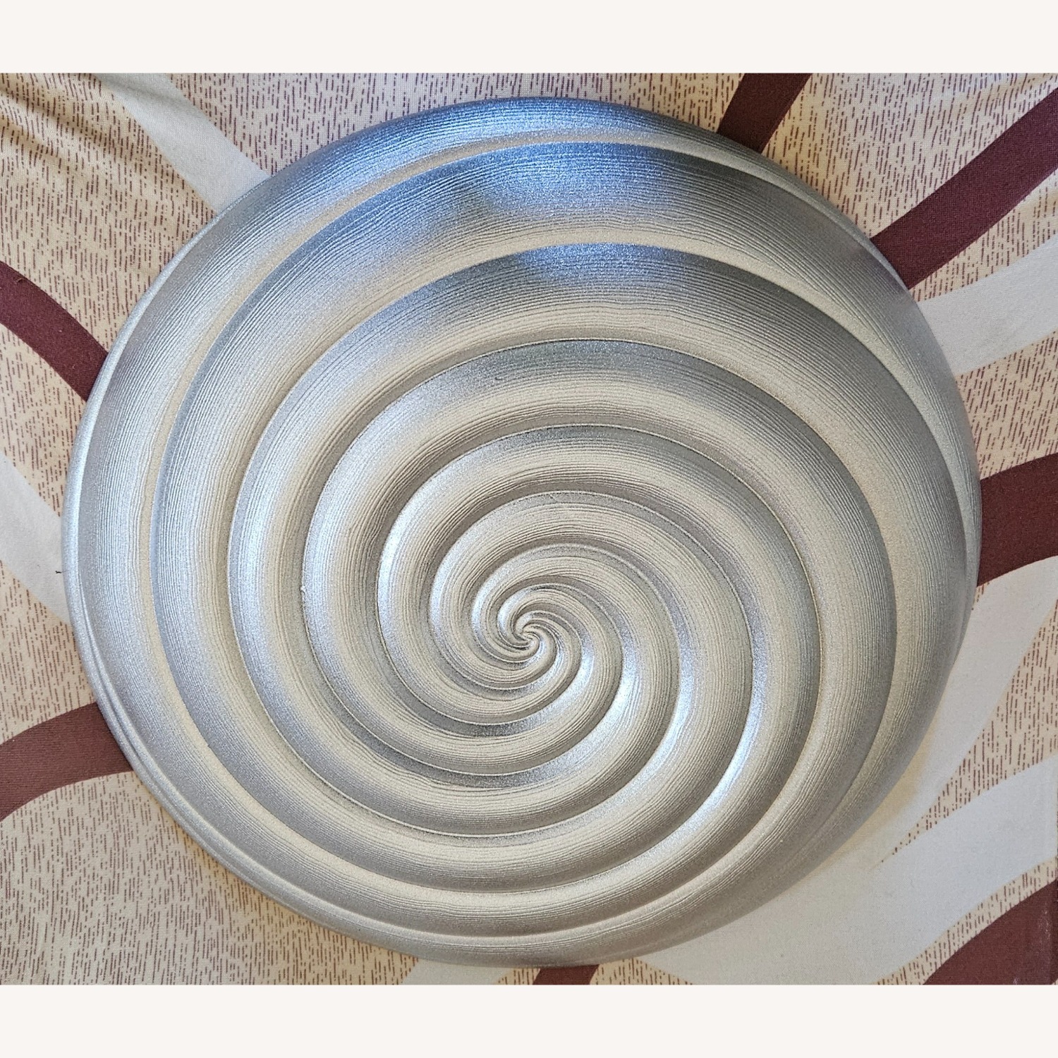 Artisan Hand-Blown Silver Glass Décor - image-5