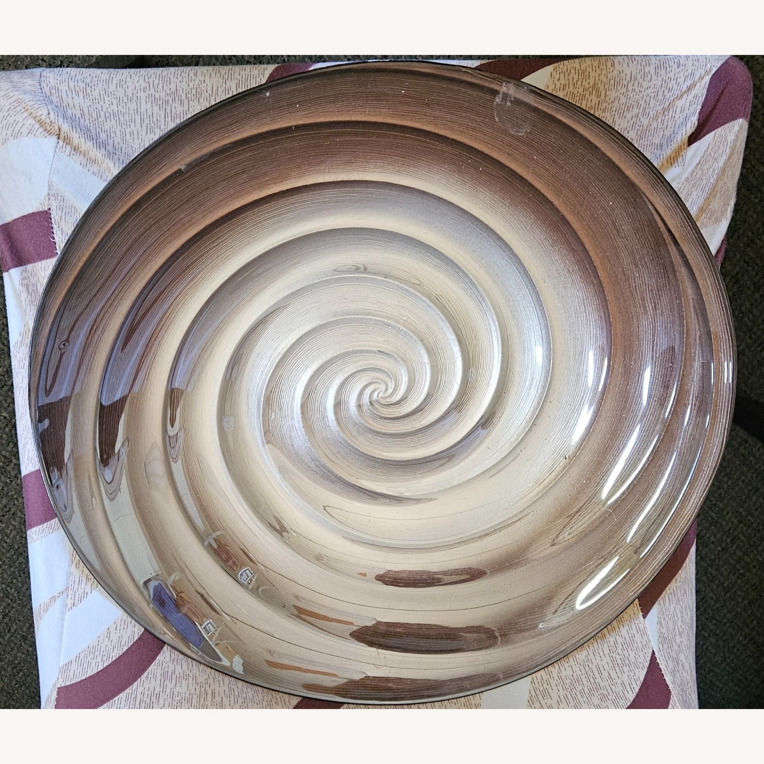 Artisan Hand-Blown Silver Glass Décor - image-6