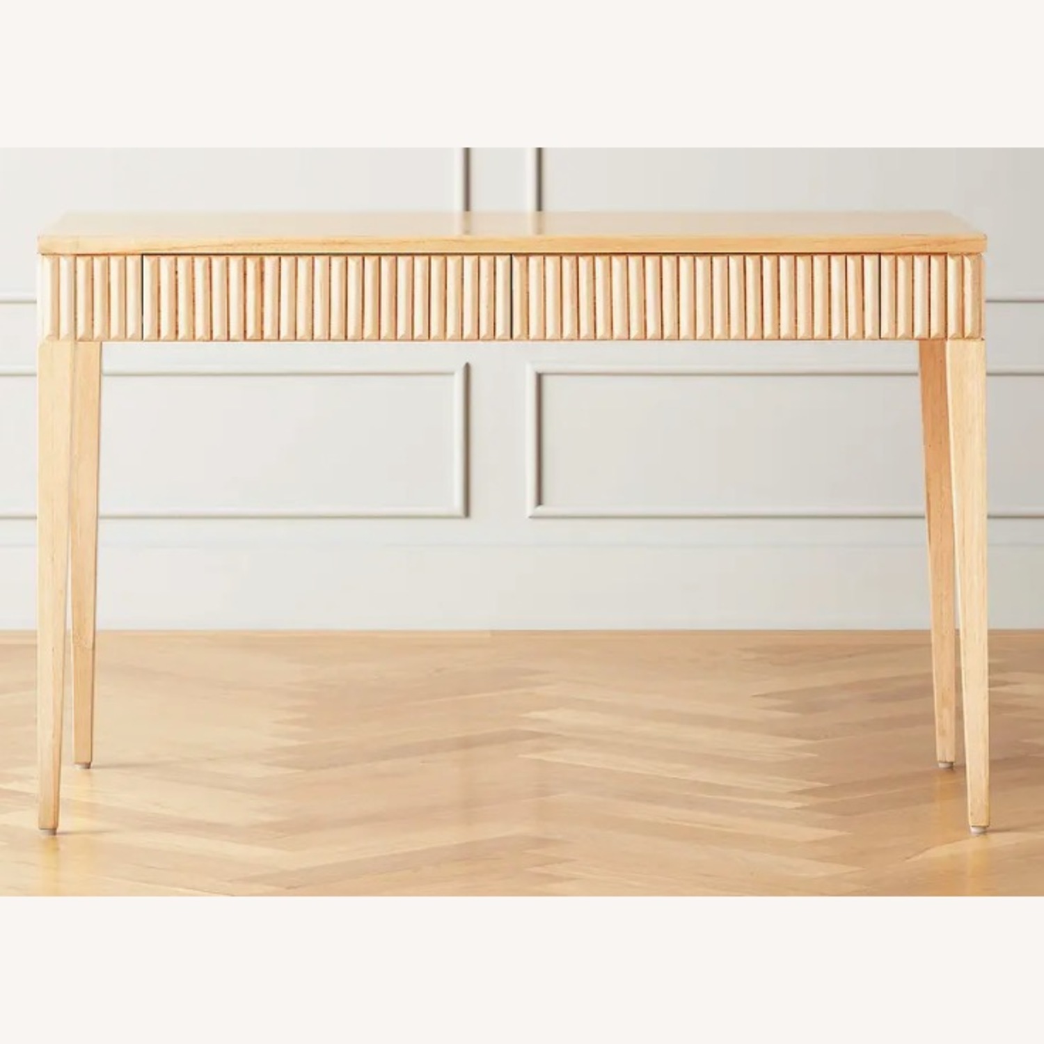 CB2 Adam Rogers Cape Wood Desk Wood Desk - image-1
