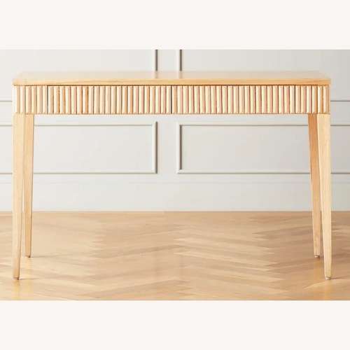 Used CB2 Adam Rogers Cape Wood Desk Wood Desk for sale on AptDeco