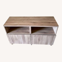Light Brown Media Storage/TV Stand